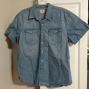 Levi’s Men’s Jean Button Down Shirt
